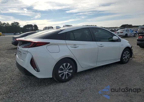 2021 Toyota Prius Prime Le из США, поврежденный, VIN JTDKAMFP9M3166166